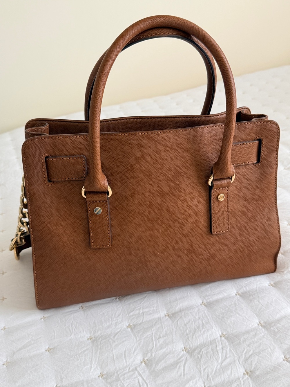 Michael Kors East West Hamilton Saffiano Leather bag - Picture 2 of 12